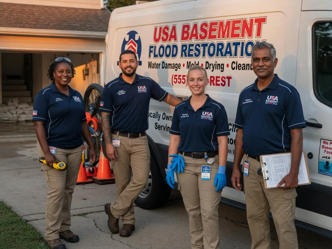 Basement Flood Cleanup company in Kistler, WV