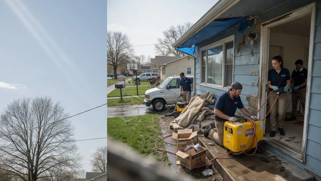 Basement Flood Cleanup in Kistler, WV near me